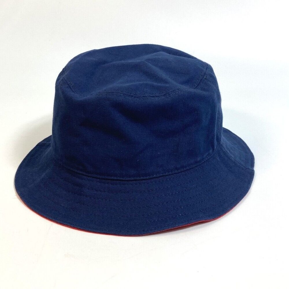 DIOR Embroidery Taiga patch Kenny scharf Bucket hat cotton blue - Picture 6 of 11